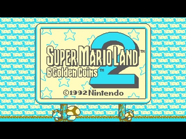 Mario Land 2 - Game Boy - Full Playthrough No Commentary