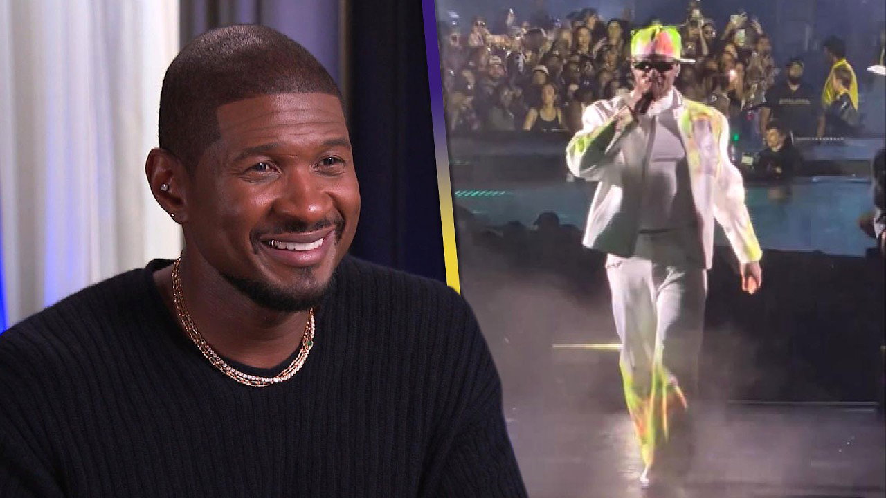 Usher REACTS to Claims He Used CLONE of Himself During Concert